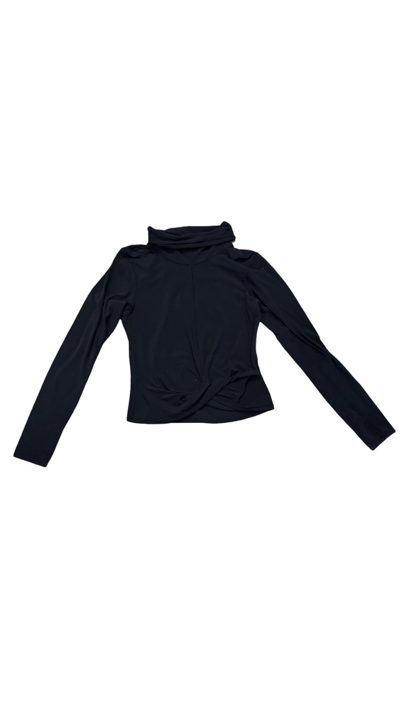 Small Lululemon Long Sleeve Black Training Top