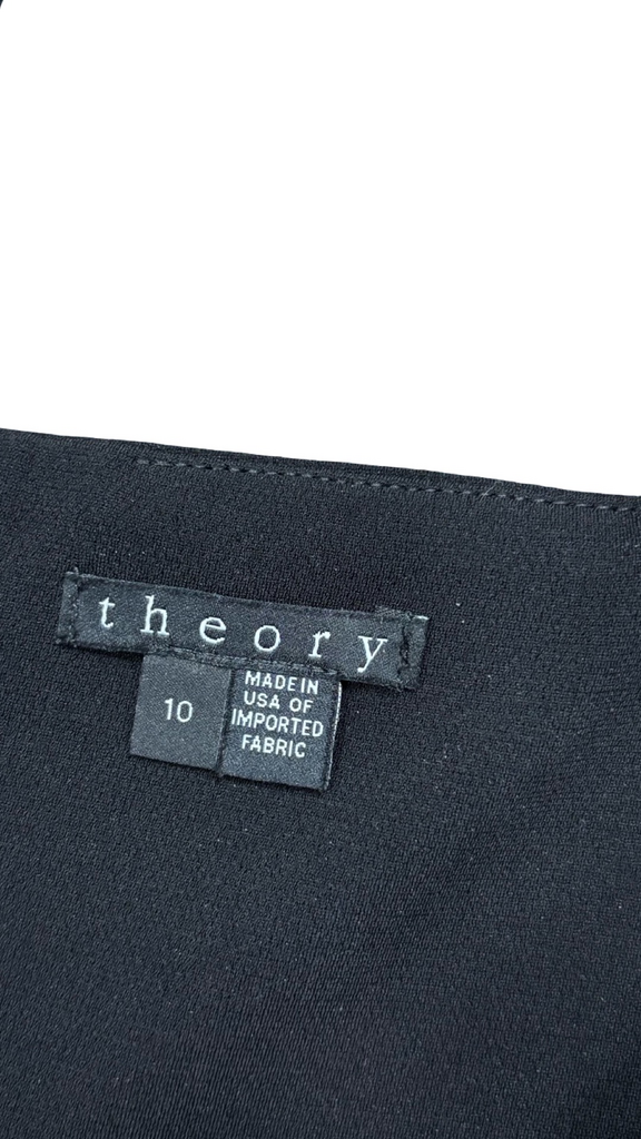 Size 10- Theory Women's Black Dress