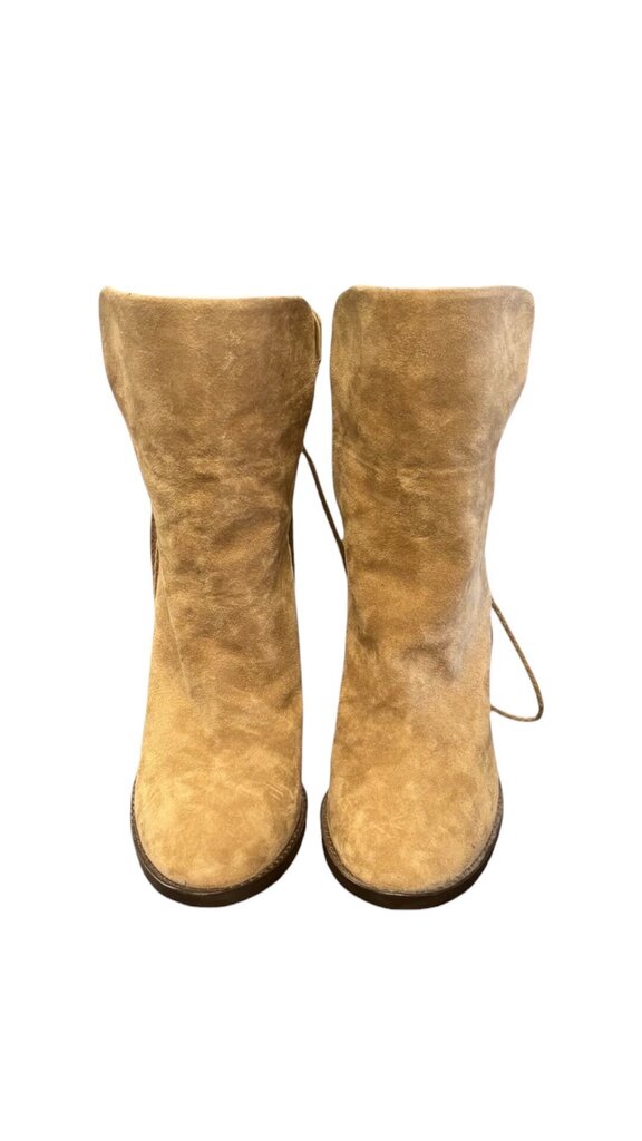 Size 37.5 Joie Suede Leather High Heel Boots