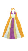 Medium Freeest Island Flower Combo Dress
