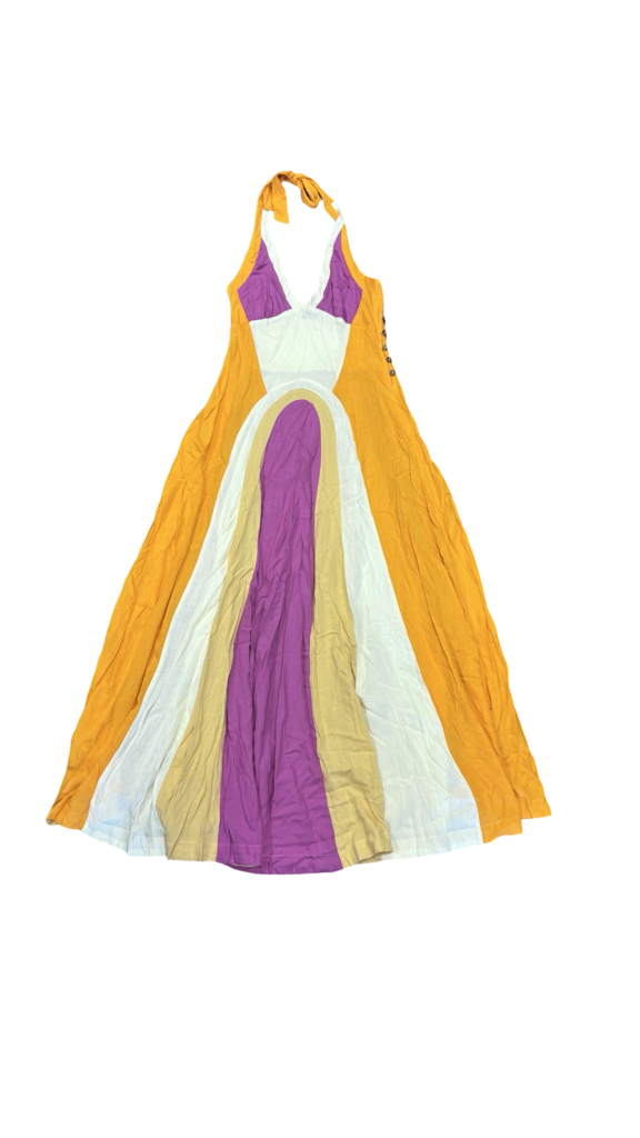 Medium Freeest Island Flower Combo Dress