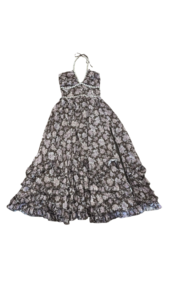 Size 6- Floral Maxi Dress by V. Chapman
