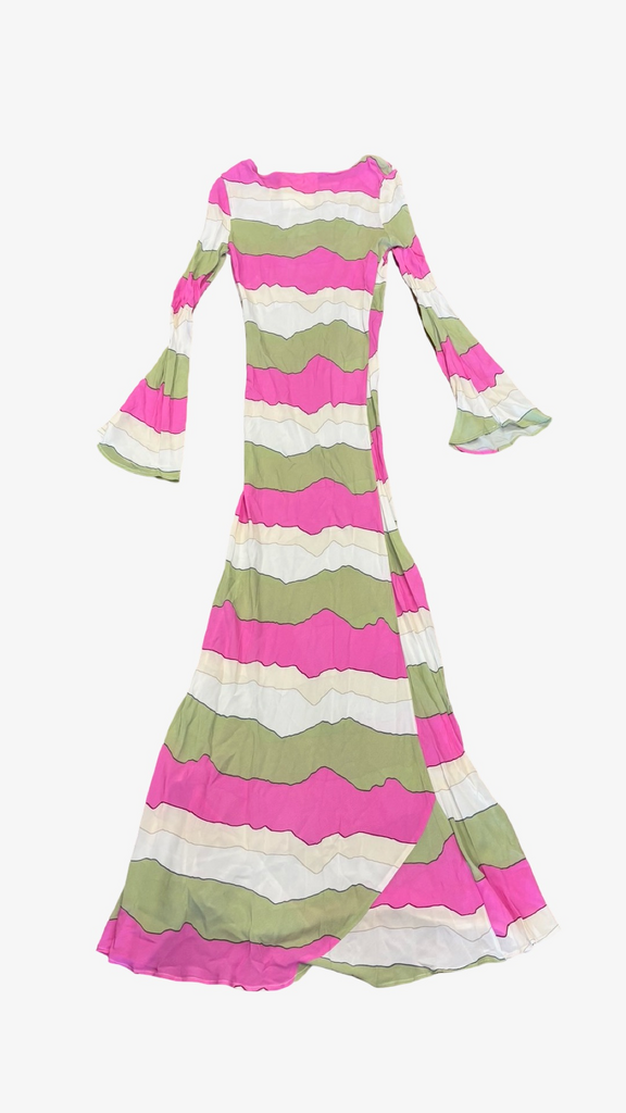 Medium Pippa Colorful Striped Maxi Dress