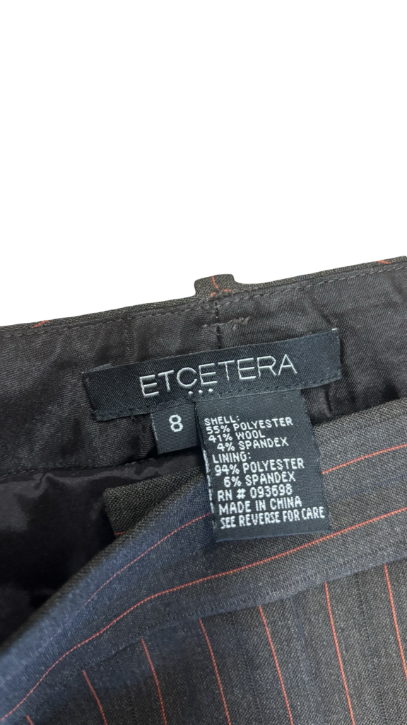 Size 8- ETCETERA Women's Pinstripe Pants