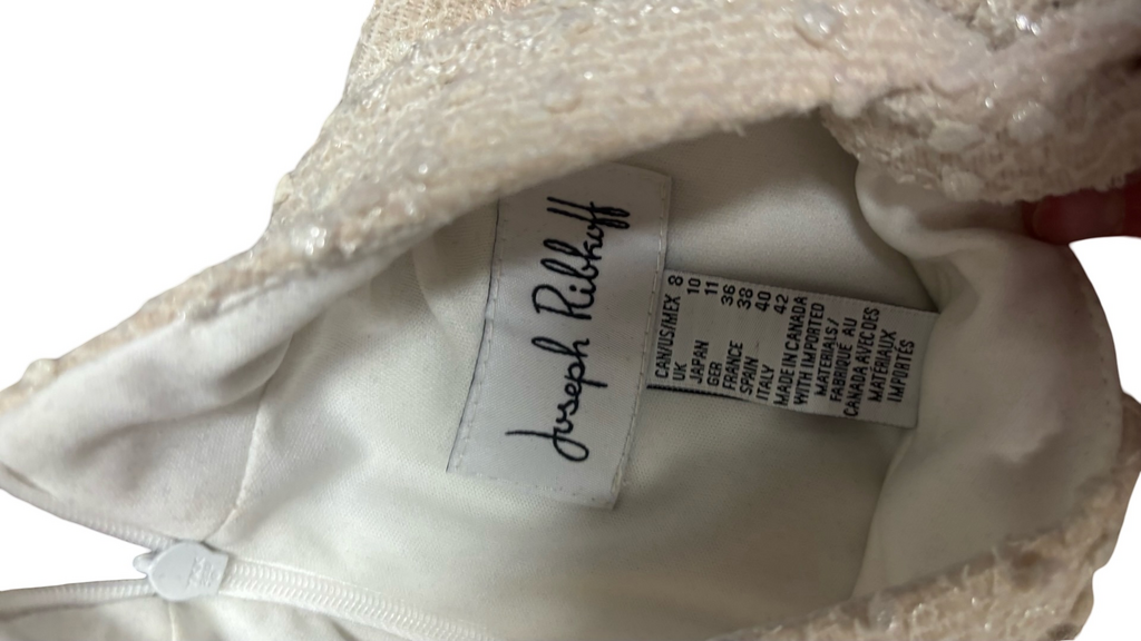 Size 8 Joseph Ribkoff Sleeveless Dress with Tie