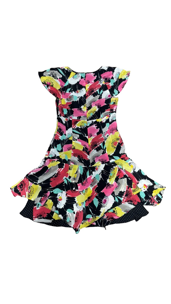 Size 2 Nanette Lepore Colorful Floral Dress