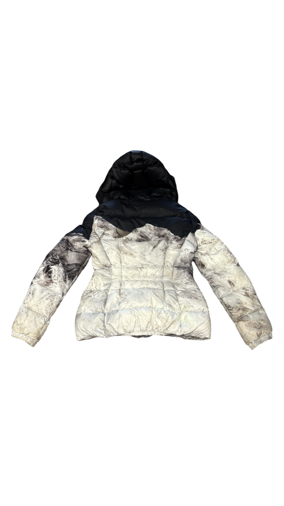 Size 2 Moncler Puffer Jacket with Hood