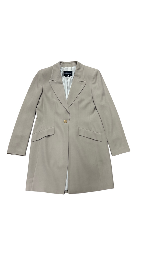 Size 44 Giorgio Armani Women's Beige Blazer and Pant Set
