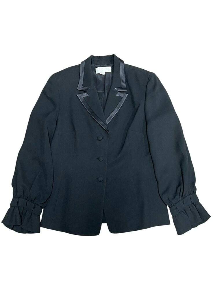 Size 12 Badgley Mischka Black Blazer