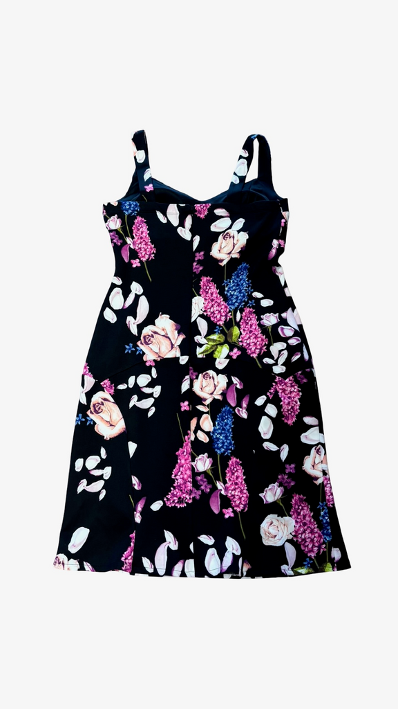 Size 10 EN FOCUS Studio Floral Print Summer Dress