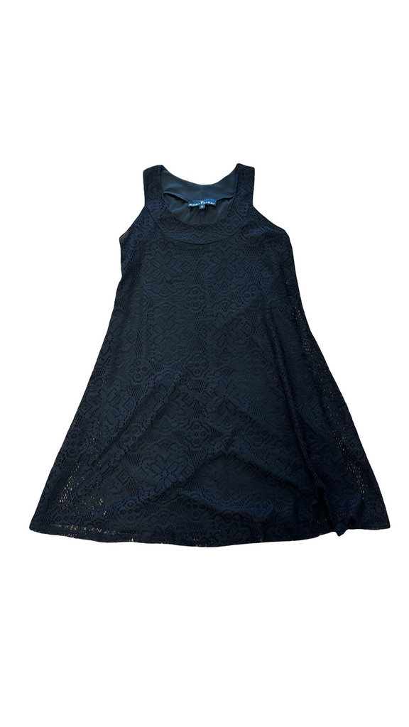 Small Ellen Parker Women’s Black Lace Dress