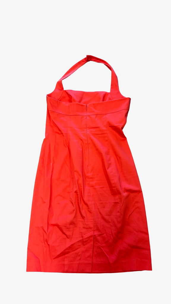Size 6 American Living Orange Dress