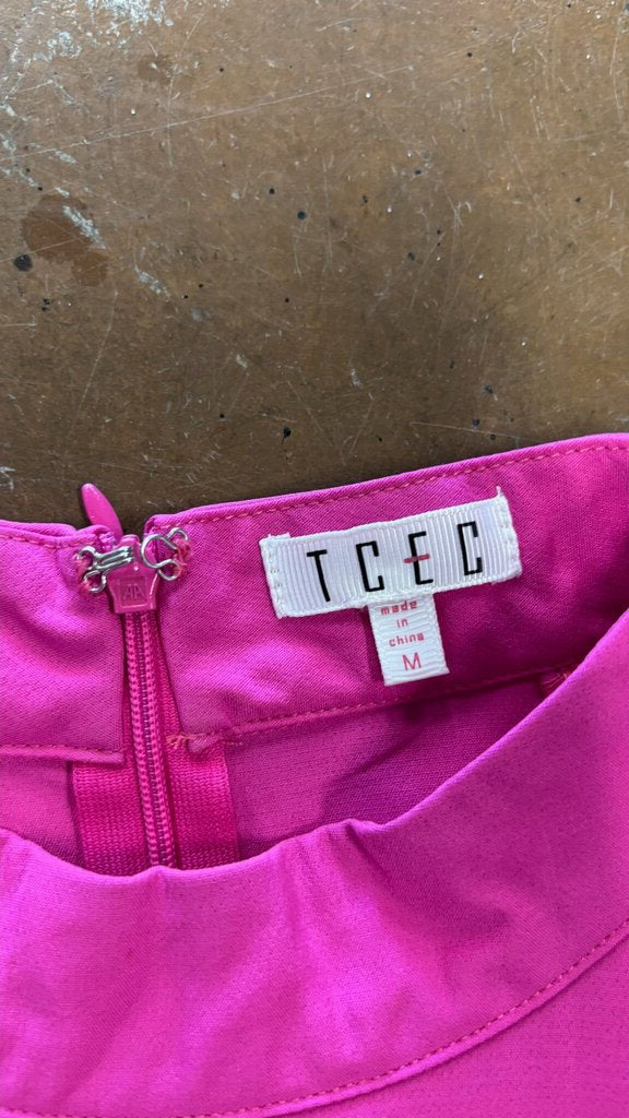 Medium TCEC Pink Scalloped Dress