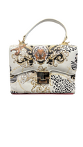 Vinci Luxury Printed Handbag