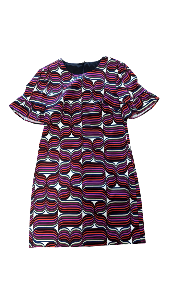 Size 6 Trina Turk Colorful Pattern Dress