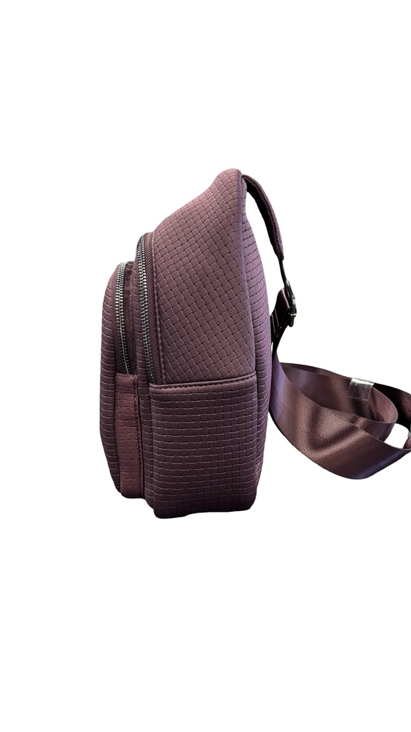 Chico's Purple Quilted Crossbody Bag