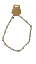 Light Blue Beaded Necklace