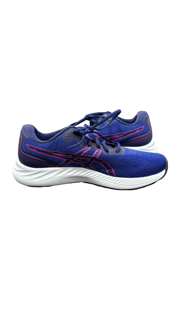 Size 8.5 ASICS Running Shoes Blue and Pink