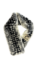 Faux Fur Animal Print Scarf