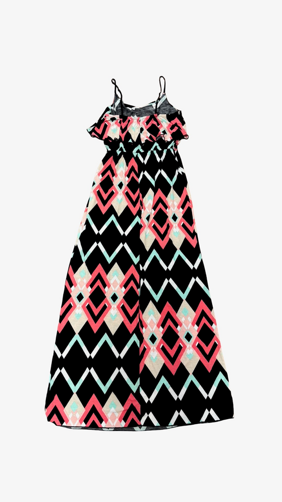 Small Bongo Women's Spectacular Chevron Maxi Dress