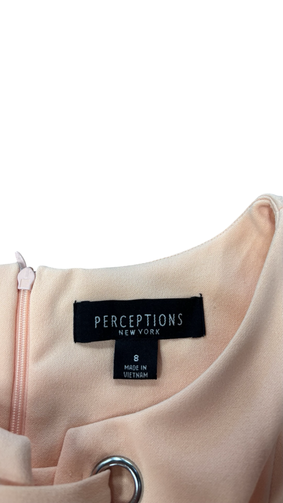 Size 8 Perceptions New York Pink Dress