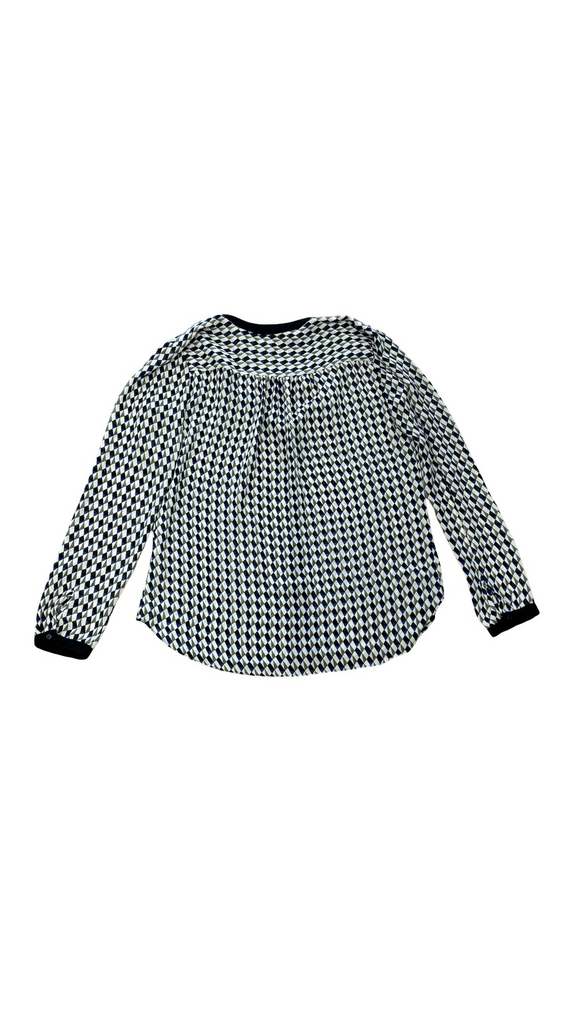 Medium Max Studio Geometric Print Blouse