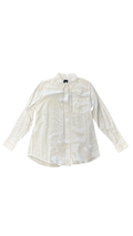 Medium Gap White Long Sleeve Button-Up Shirt