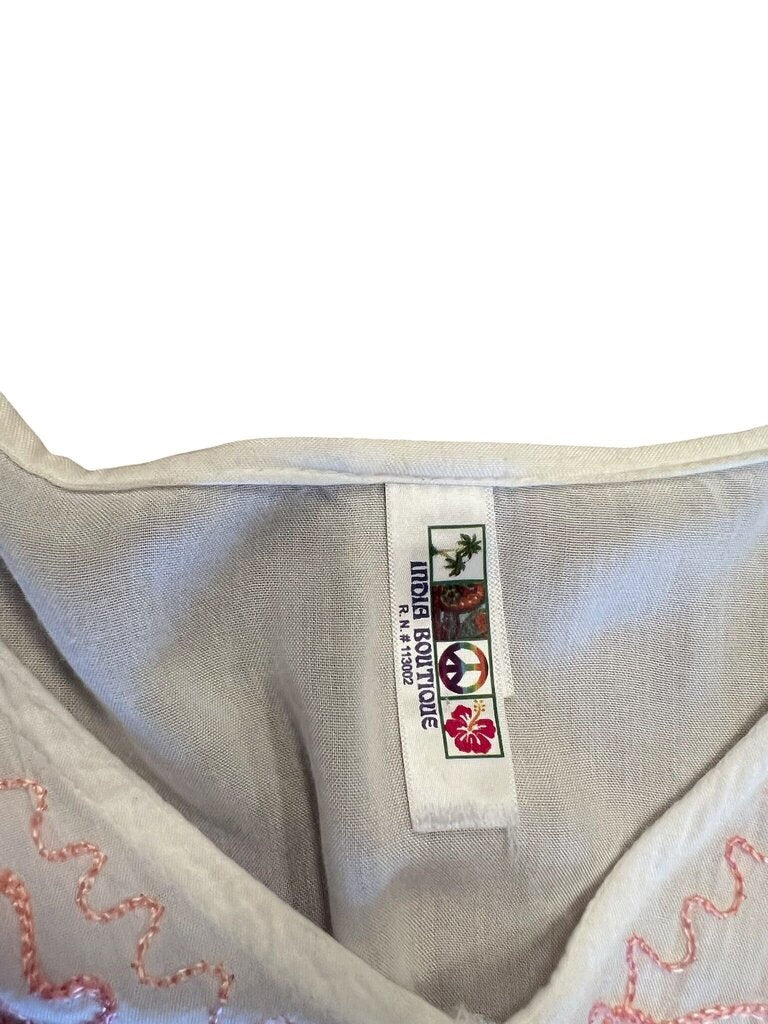 One Size- India Boutique Women's Embroidered Top