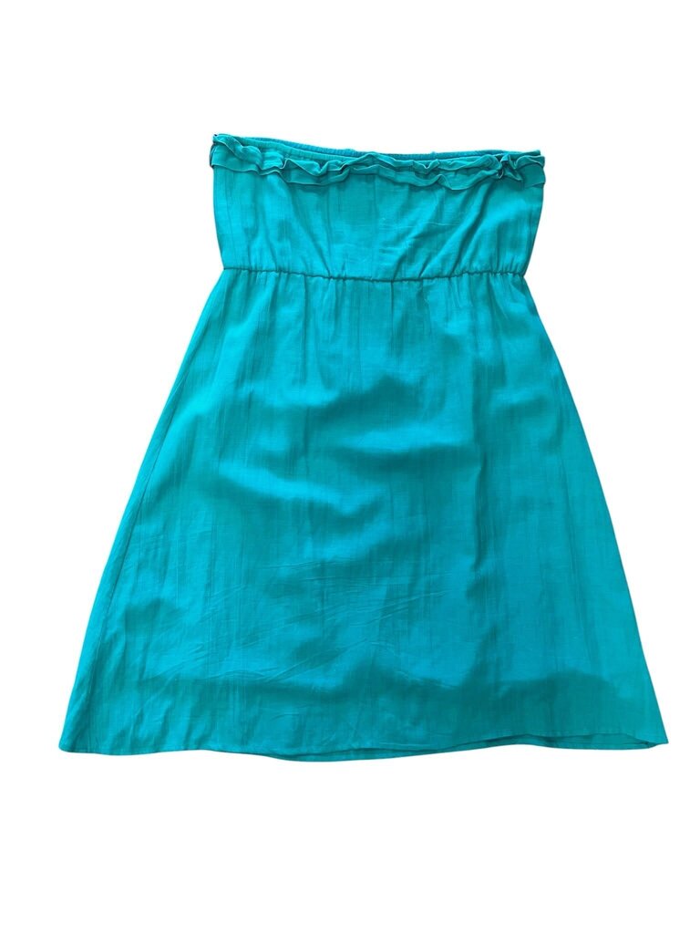 Size M- Judith March Strapless Dress with Colorful Embroidery