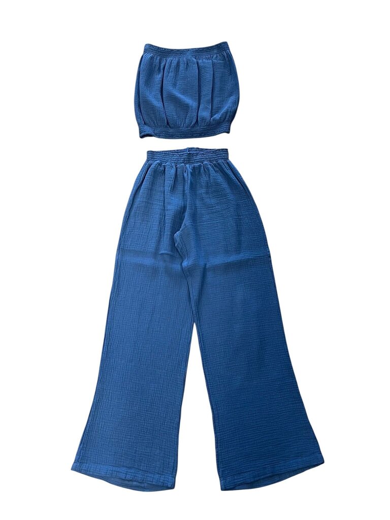 Medium Bobi Los Angeles Blue Two-Piece Set