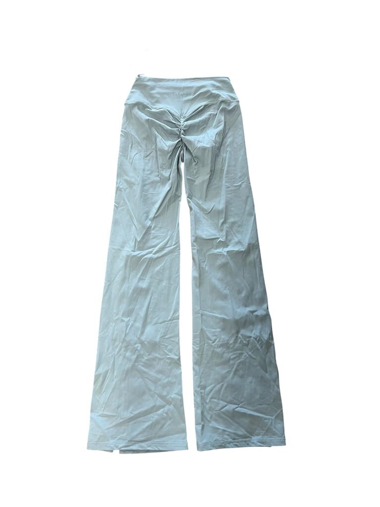 Large Paragon Women’s Gray Wide-Leg High-Rise Pants