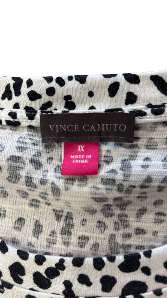 Size XL- Vince Camuto Women's Dot Print Dress