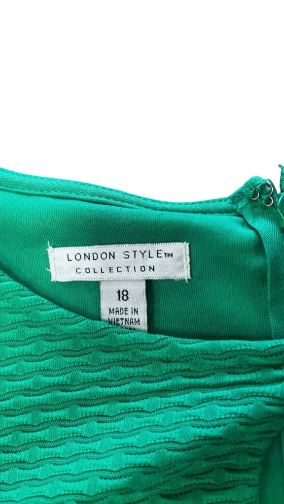 Size 18- London Style Women's Green Dress