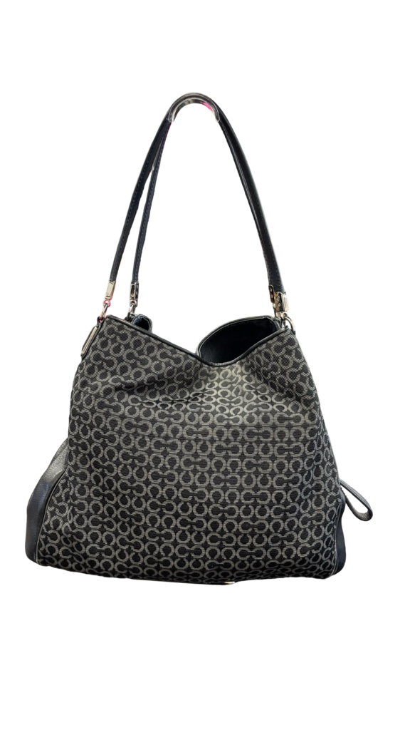 Coach Madison Op Art Sateen Phoebe hobo bag