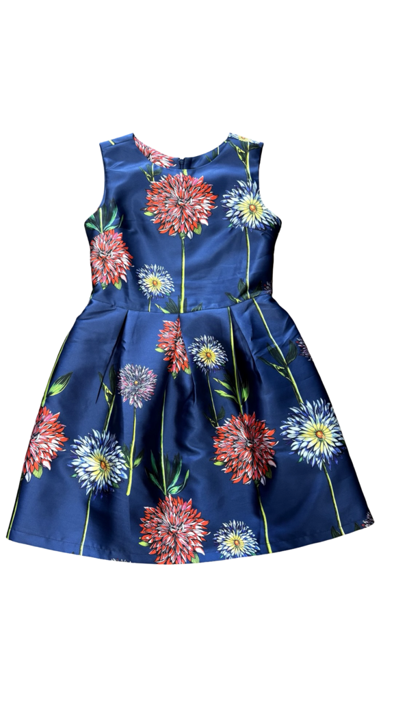 Medium Few Moda Floral Print A-Line Dress