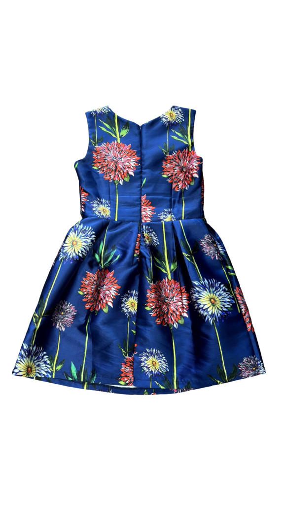 Medium Few Moda Floral Print A-Line Dress