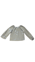 Large Silky Long Sleeve Blouse