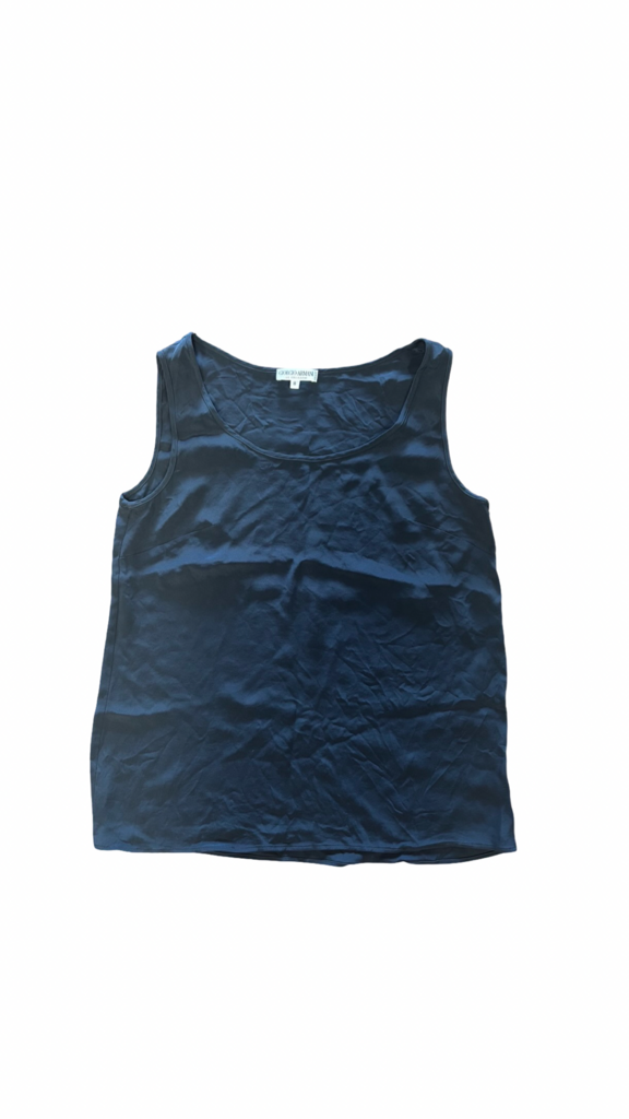 Size 8 Giorgio Armani Women's Black Tank Top