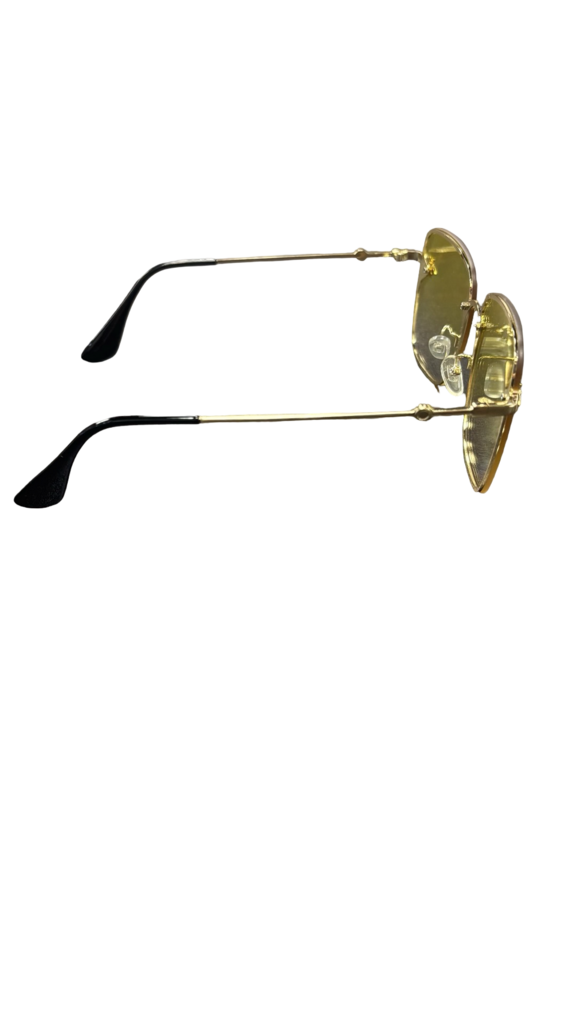 Yellow Lens Square Frame Sunglasses