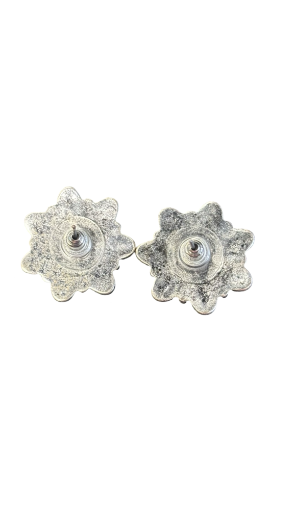 Turquoise Flower Earrings
