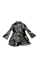 Small Ali Miles Double Layer Mesh Blouse