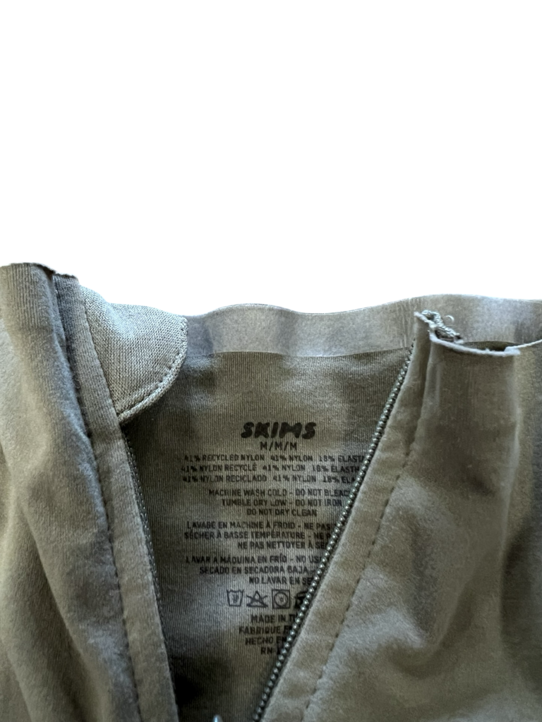 Medium SKIMS Green Bodysuit