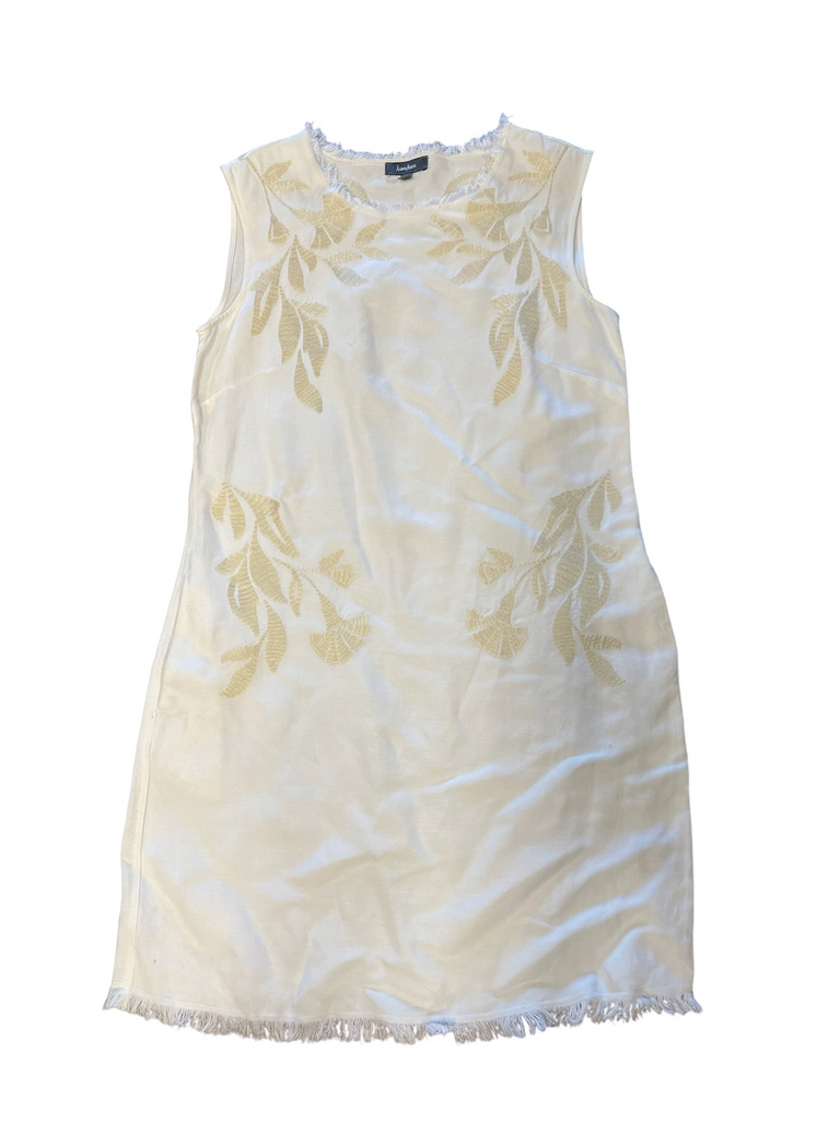 Size M- Neiman Marcus Women's Floral Embroidered Dress