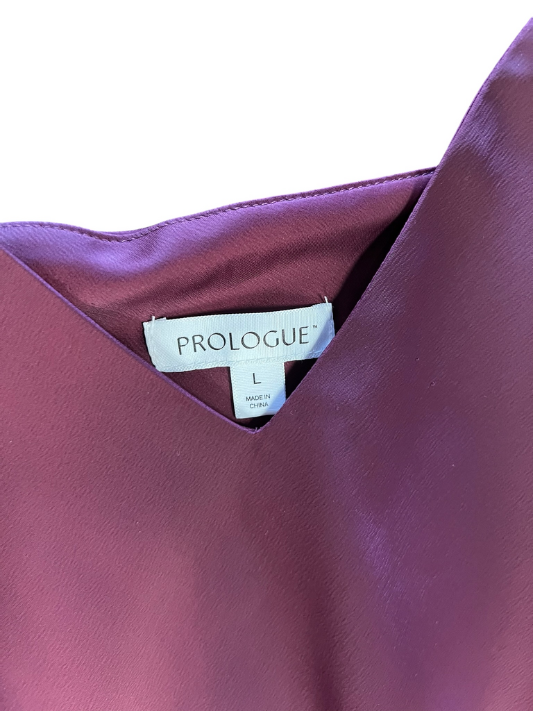 Size L- Prologue Women's Burgundy Maxi Dress