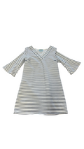 Medium Skies Are Blue Striped Dress