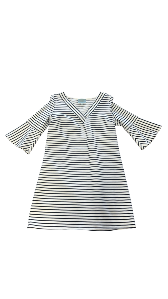Medium Skies Are Blue Striped Dress