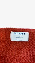 Large Old Navy Women's Orange Knit Top
