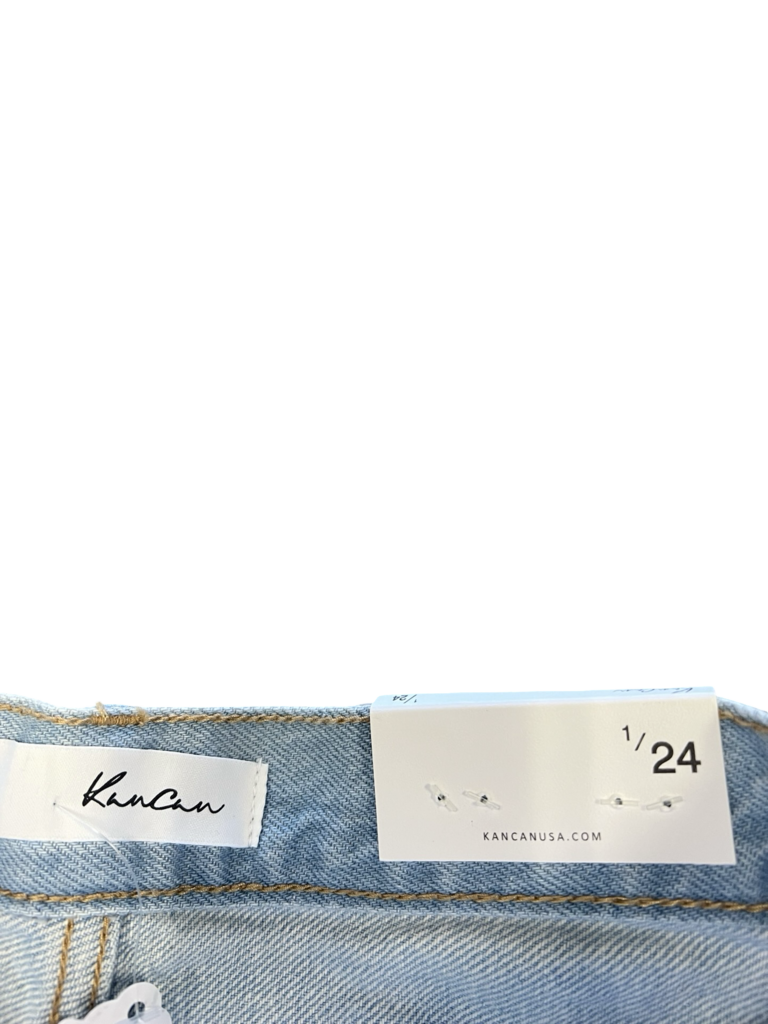 Size 1 KanCan Distressed Denim Shorts