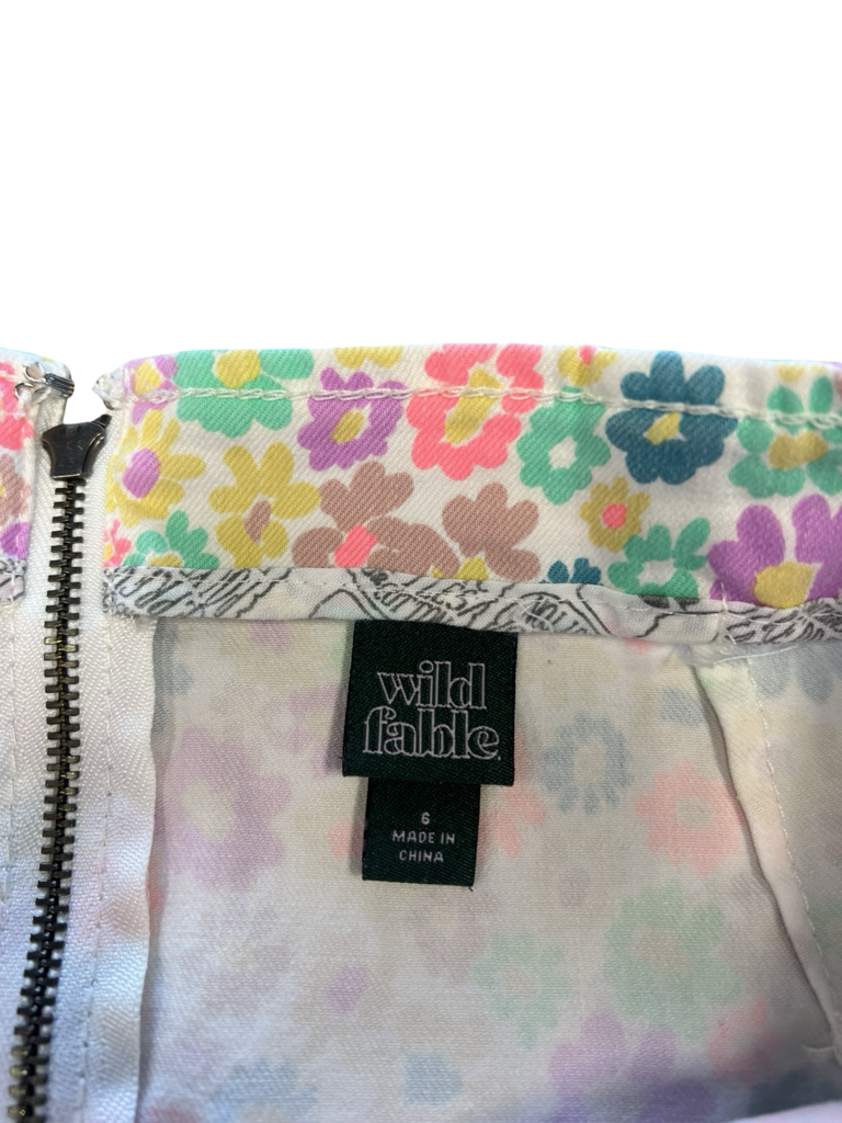 Small Wild Fable Floral Print Skirt