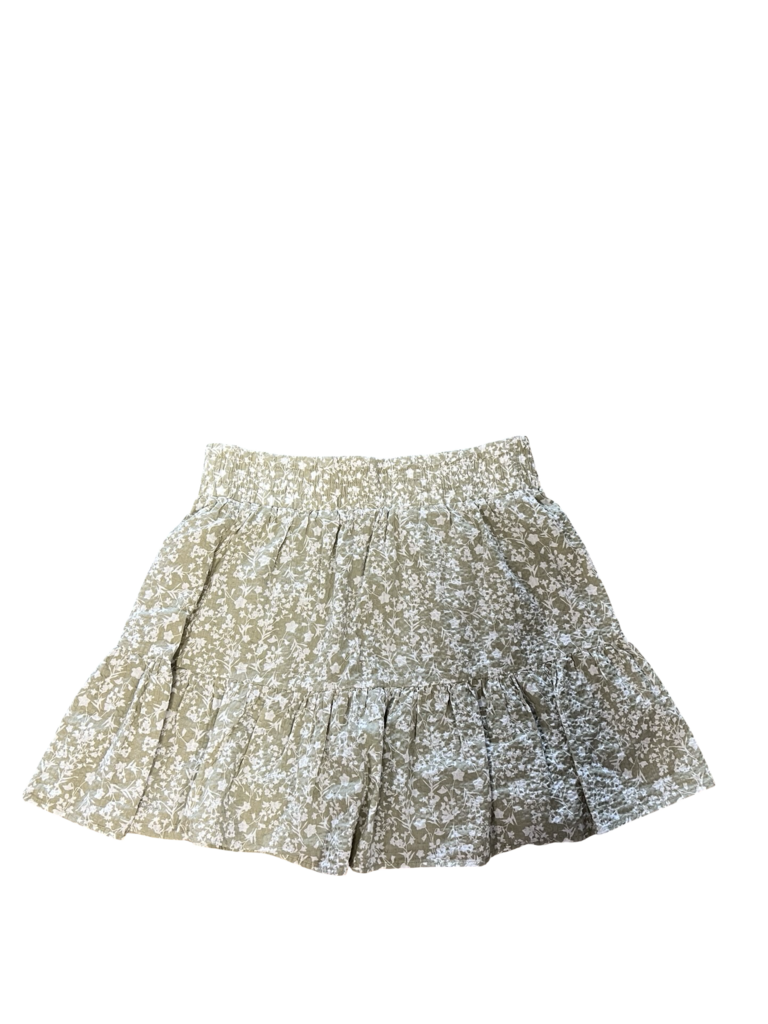 Medium Free The Roses Women's Floral Tiered Skirt